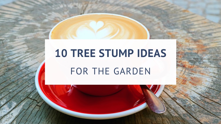 Tree stump ideas for the garden