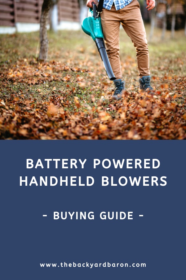 Battery powered hand blower buying guide