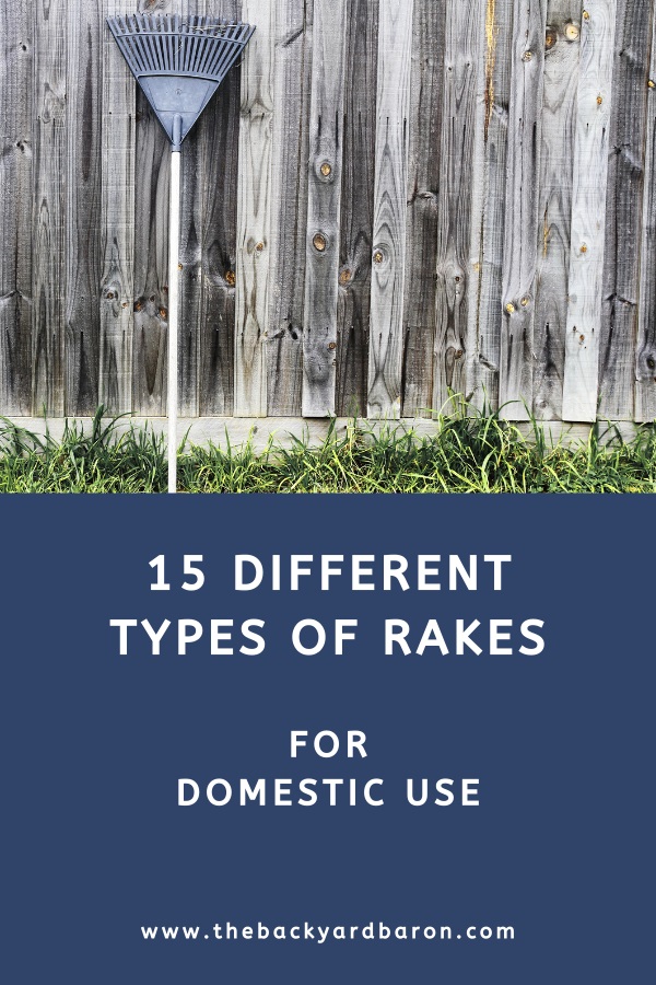 15 Different types of rakes for domestic use