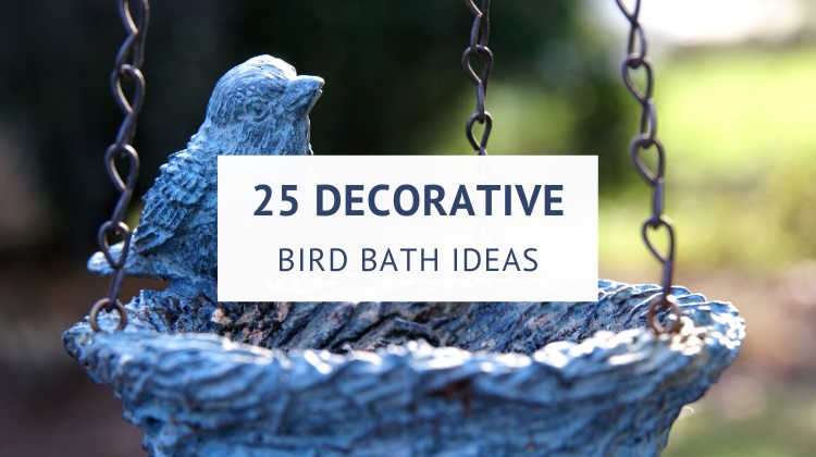 Bird bath ideas for the garden