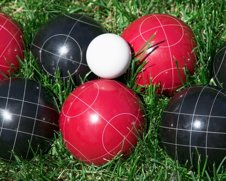 Bocce ball colors