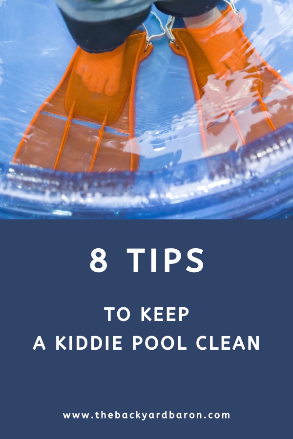 Eight tips to keep a kiddie pool clean