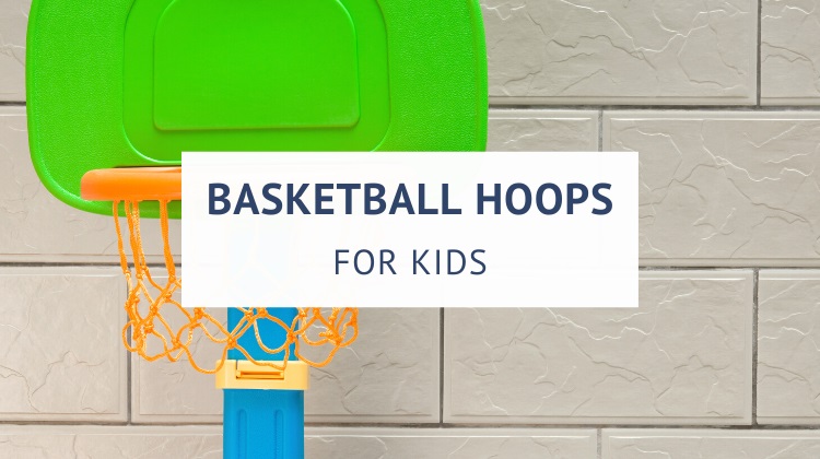 Portable basketball hoops for toddlers and kids