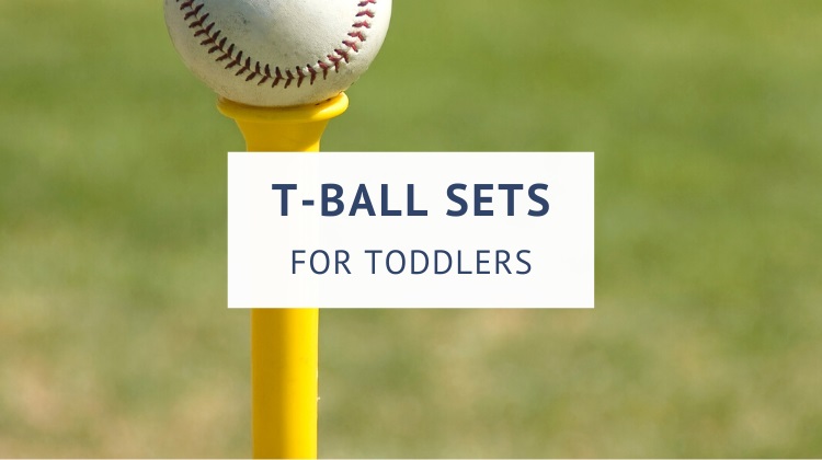 T-Ball Set For Toddlers Kids Baseball Tee Game Oversize Bat And 3 Balls TN-71 