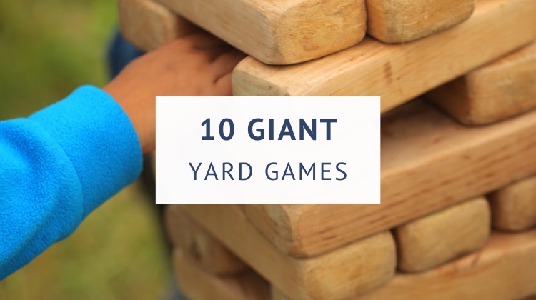 Giant yard games