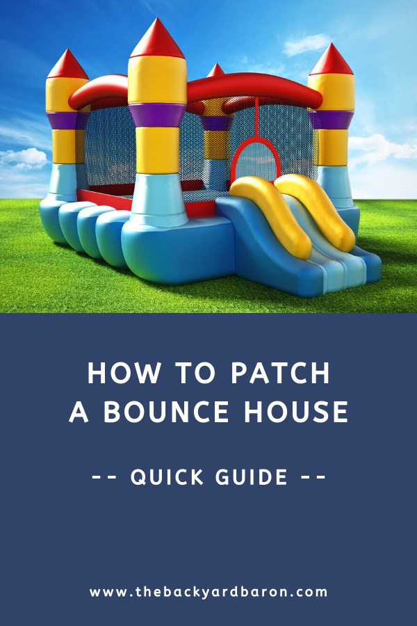 How to patch and repair a bounce house (DIY guide)