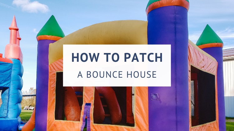 How to patch a bounce house