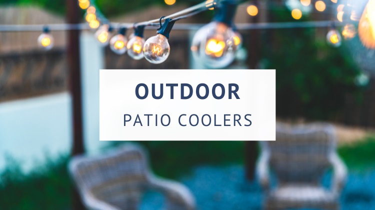 Outdoor patio coolers