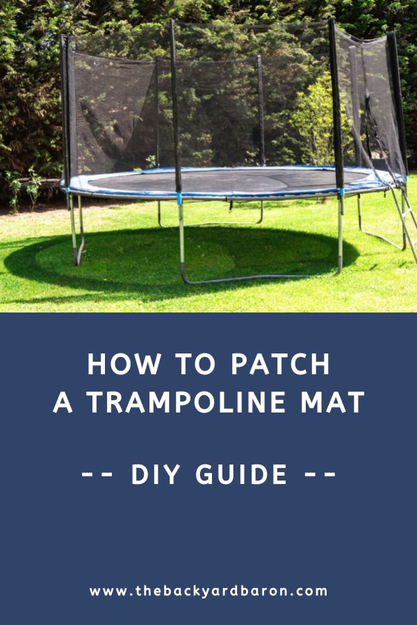 How to patch a trampoline mat hole (DIY guide)
