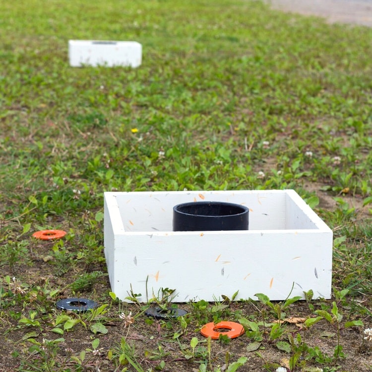 Washer toss field