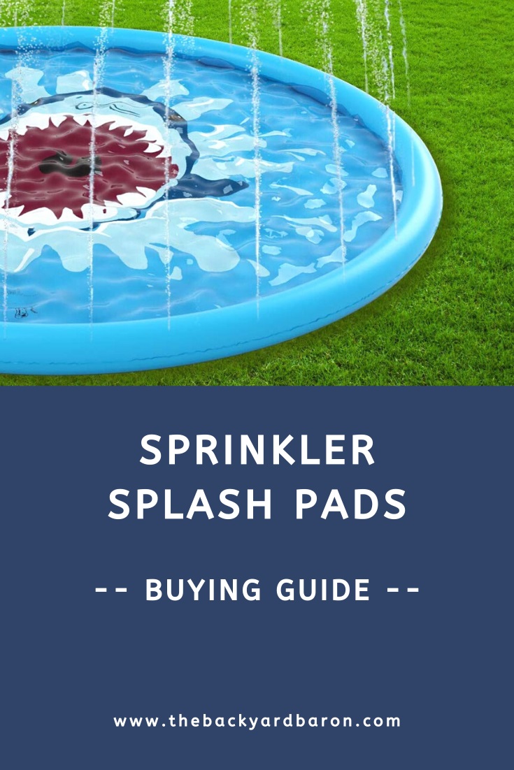 Backyard splash pad buying guide