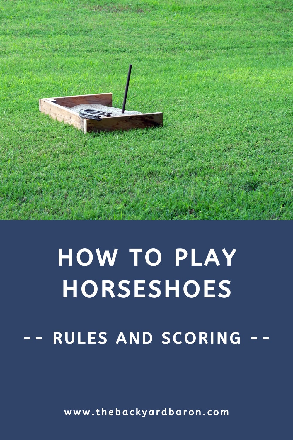 How to play horseshoe pitching