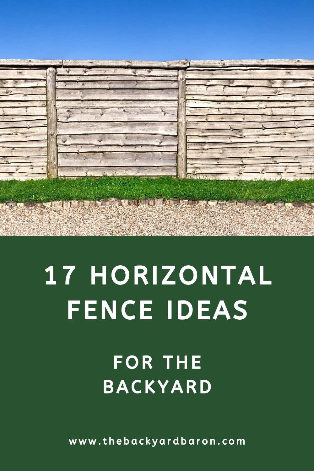 17 Horizontal fencing ideas for the backyard