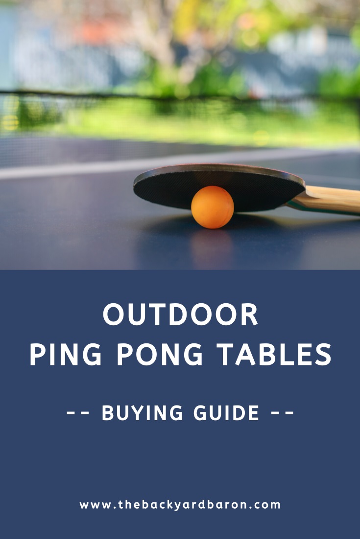 Outdoor table tennis table buying guide