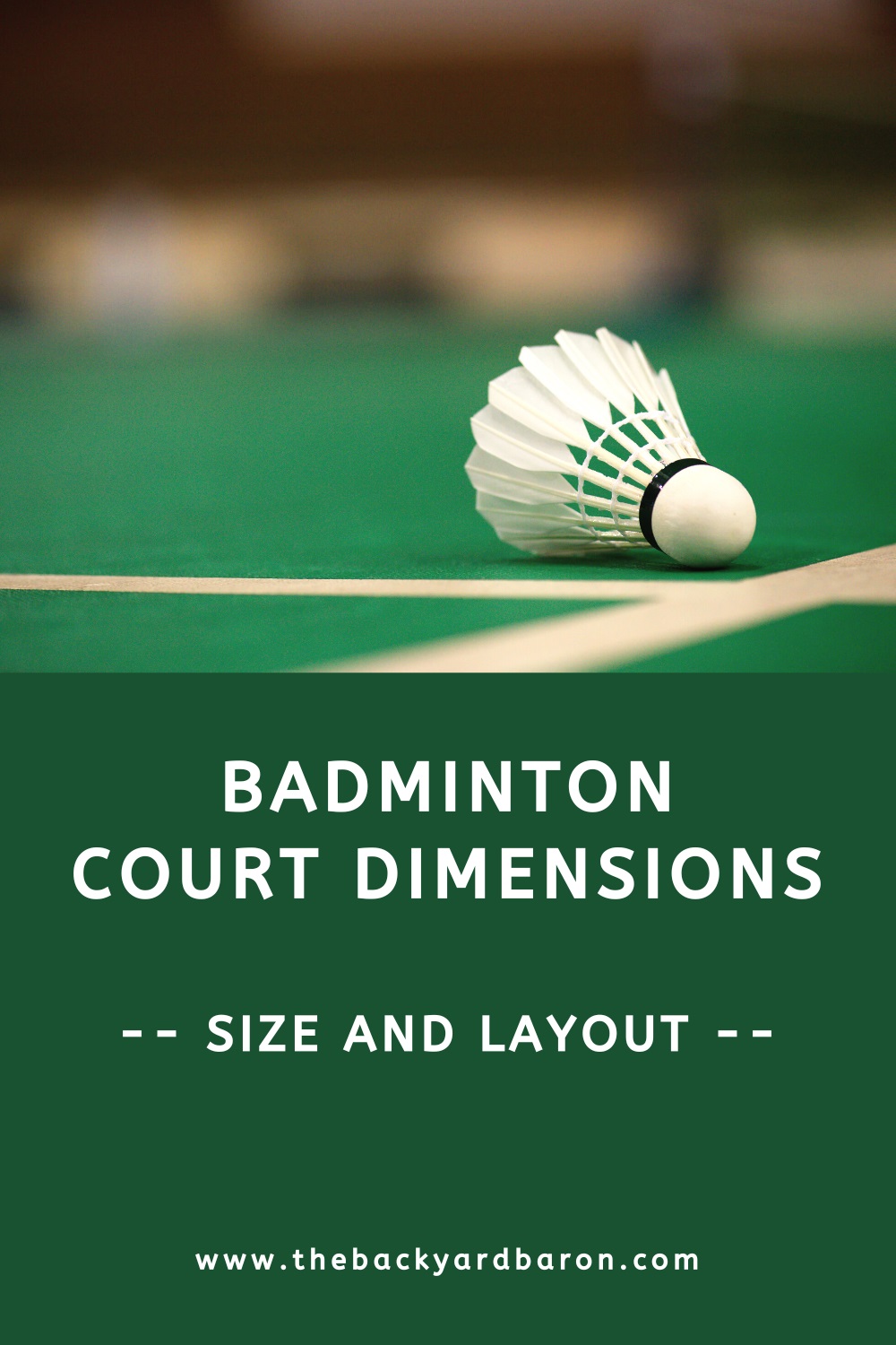 Badminton court dimensions guide (size and layout)