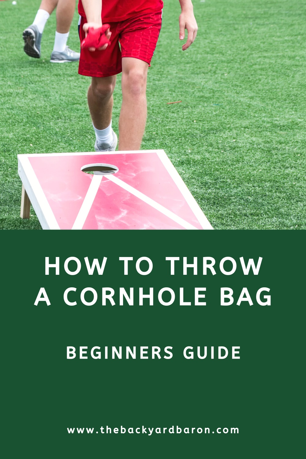 How to throw a cornhole bag (beginners guide)