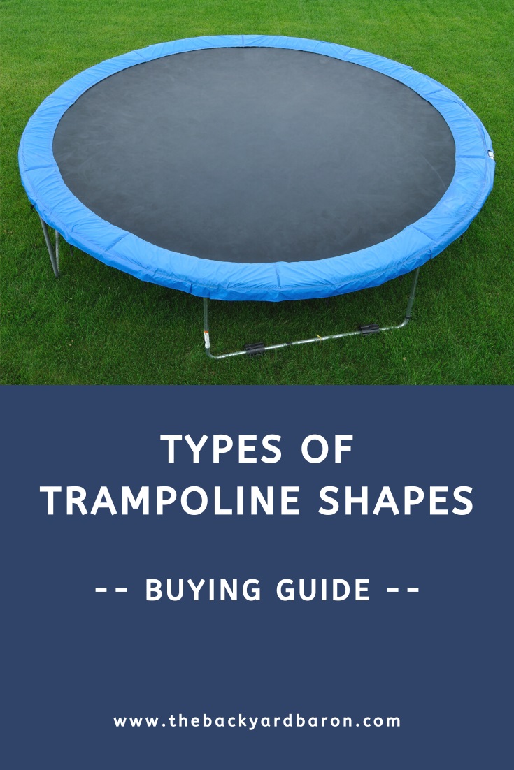 Types of trampoline shapes (buying guide)