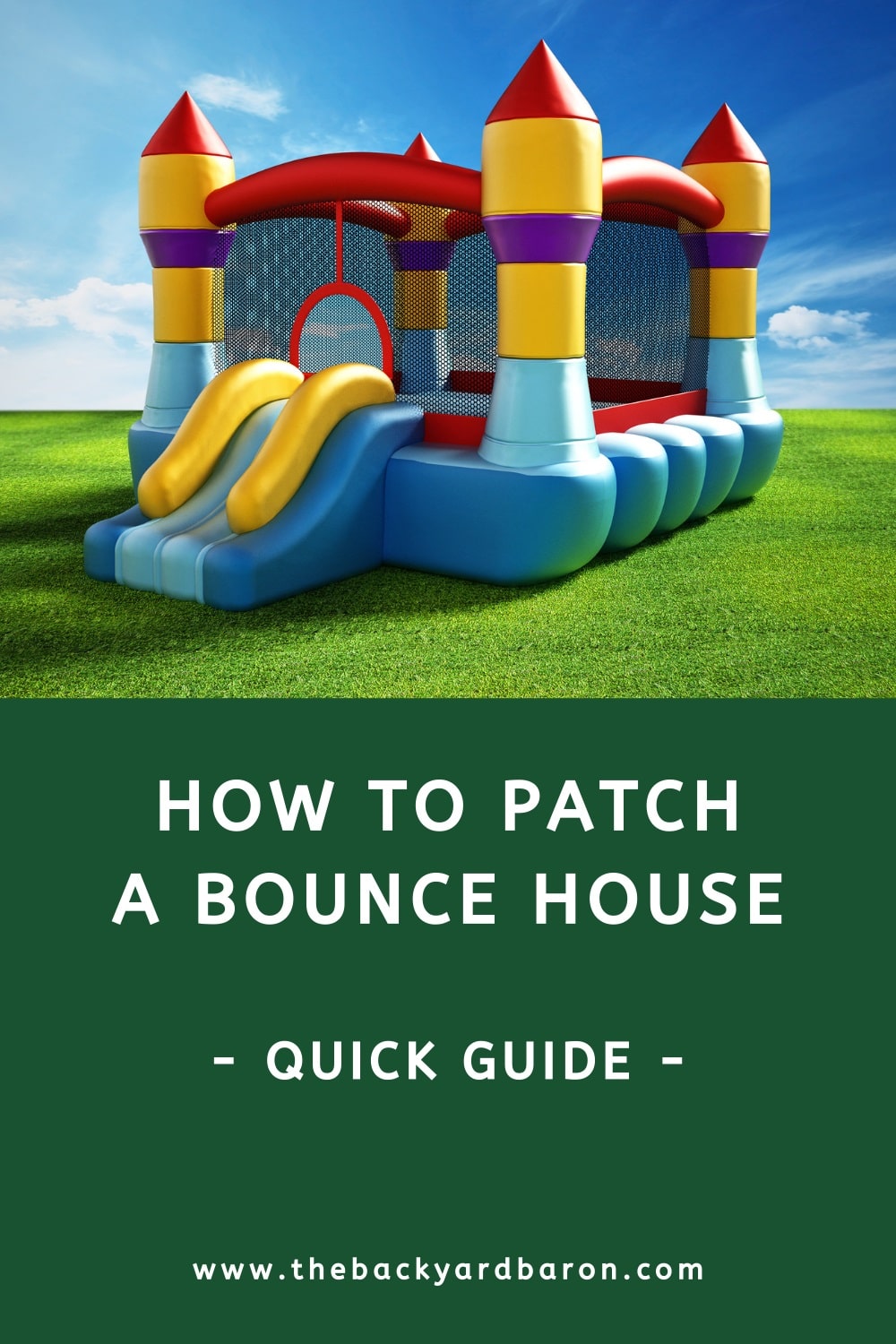 How to patch a bounce house (practical guide)