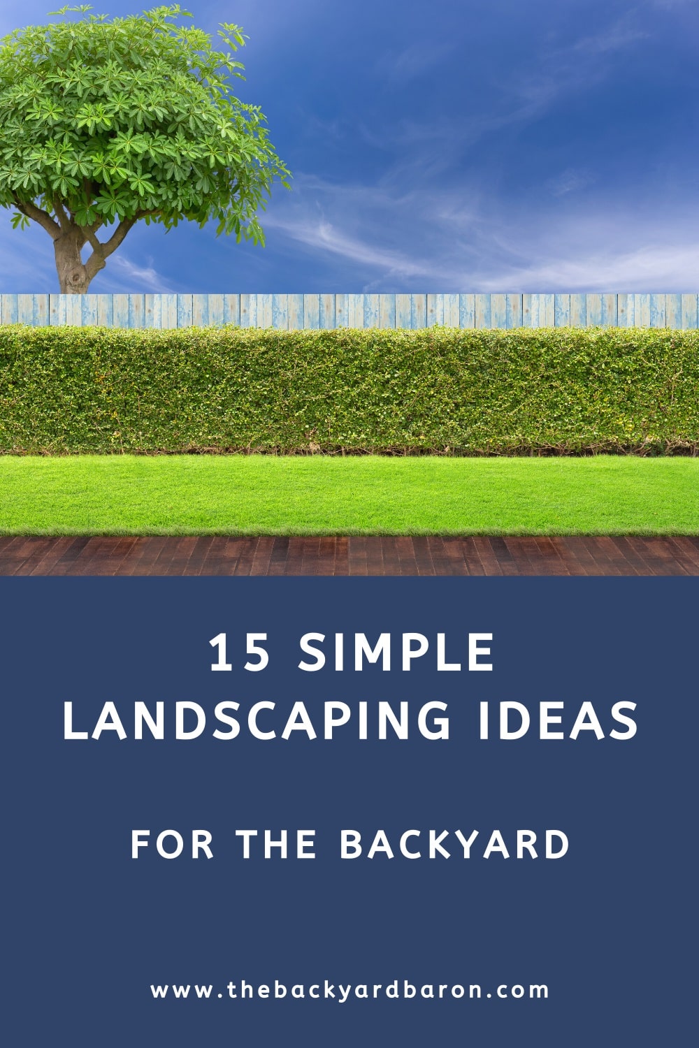 15 Simple landscaping ideas for the backyard