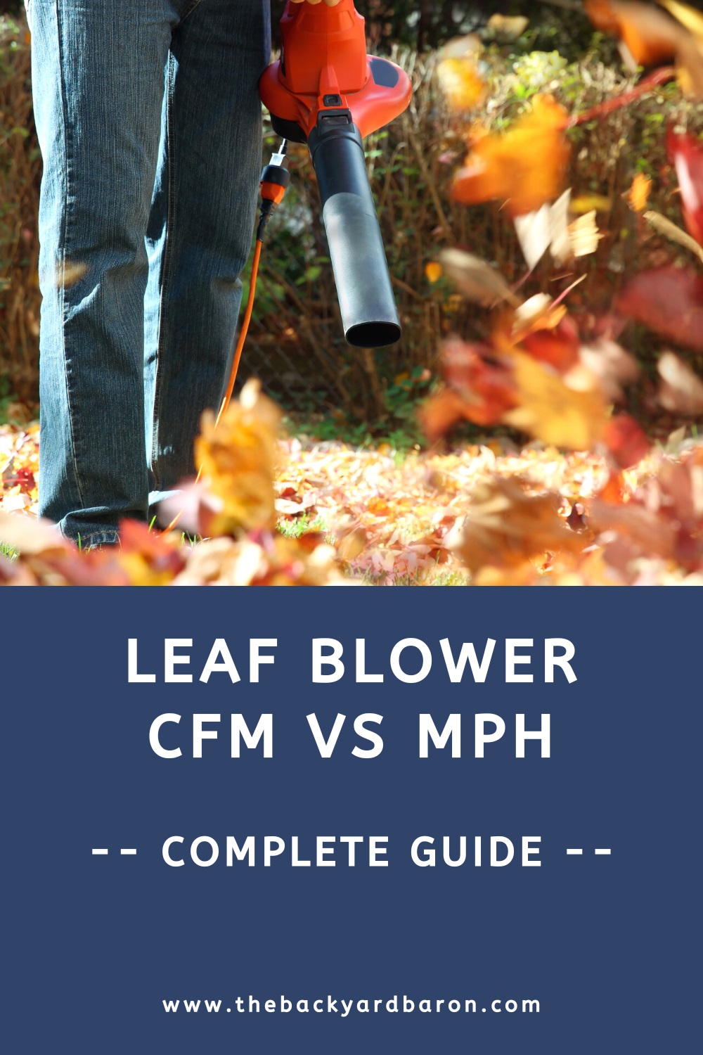 Leaf blower CFM vs MPH (complete guide)