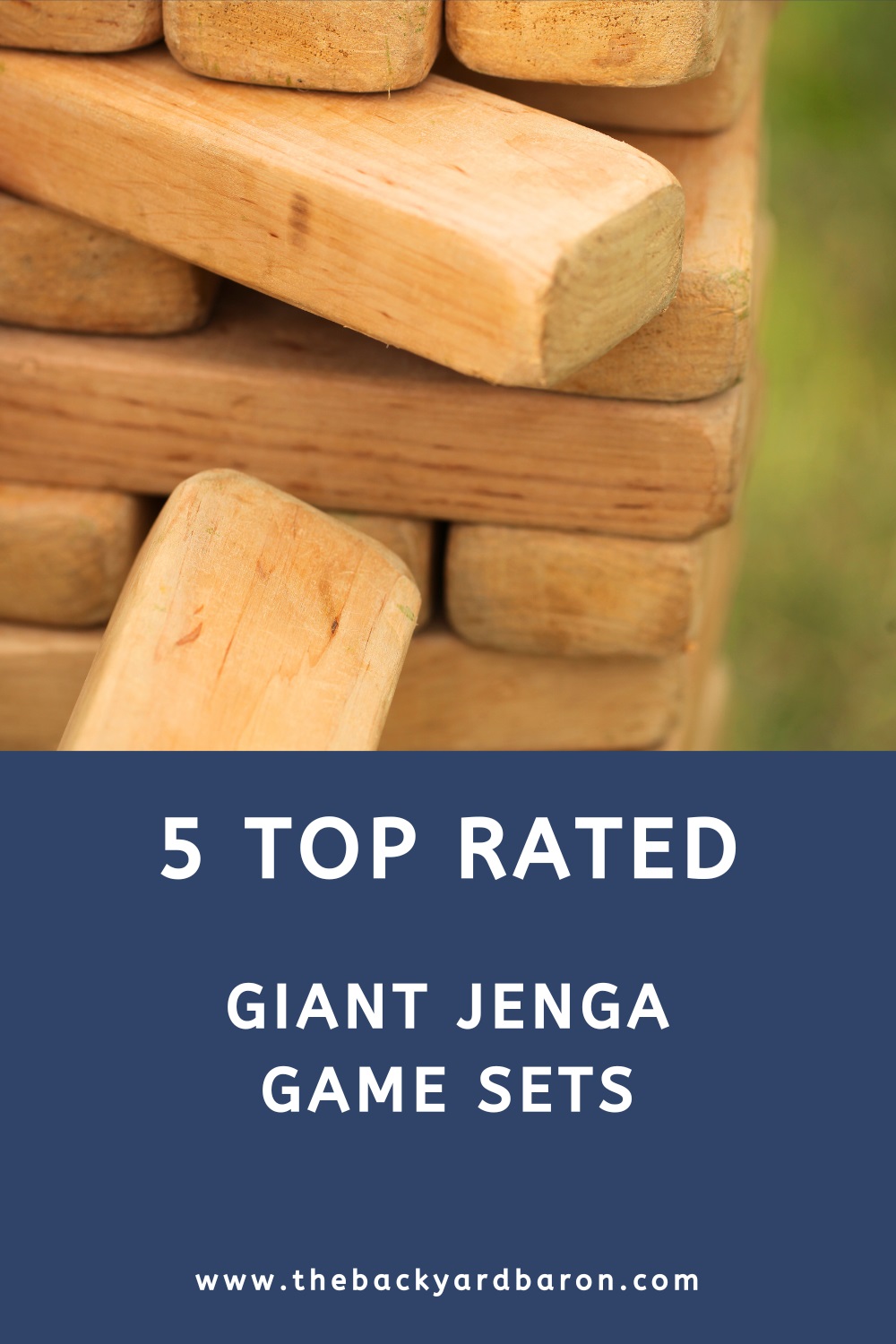 5 Top rated giant Jenga game sets
