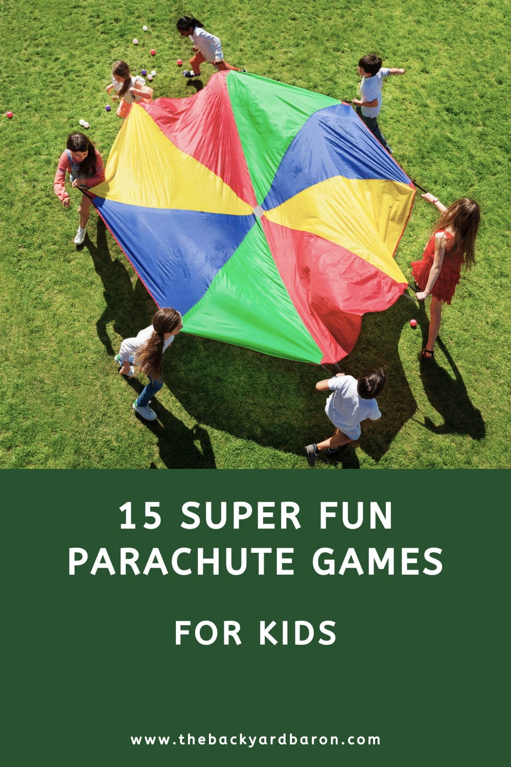 15 Fun parachute games for kids