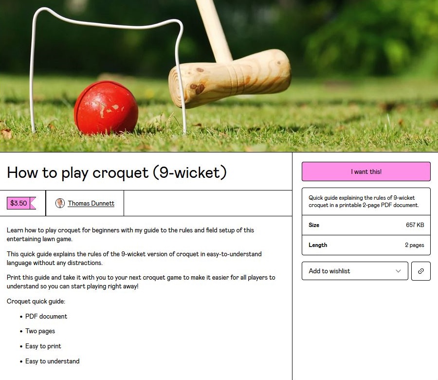 How to Play Croquet for Beginners (Rules and Setup)