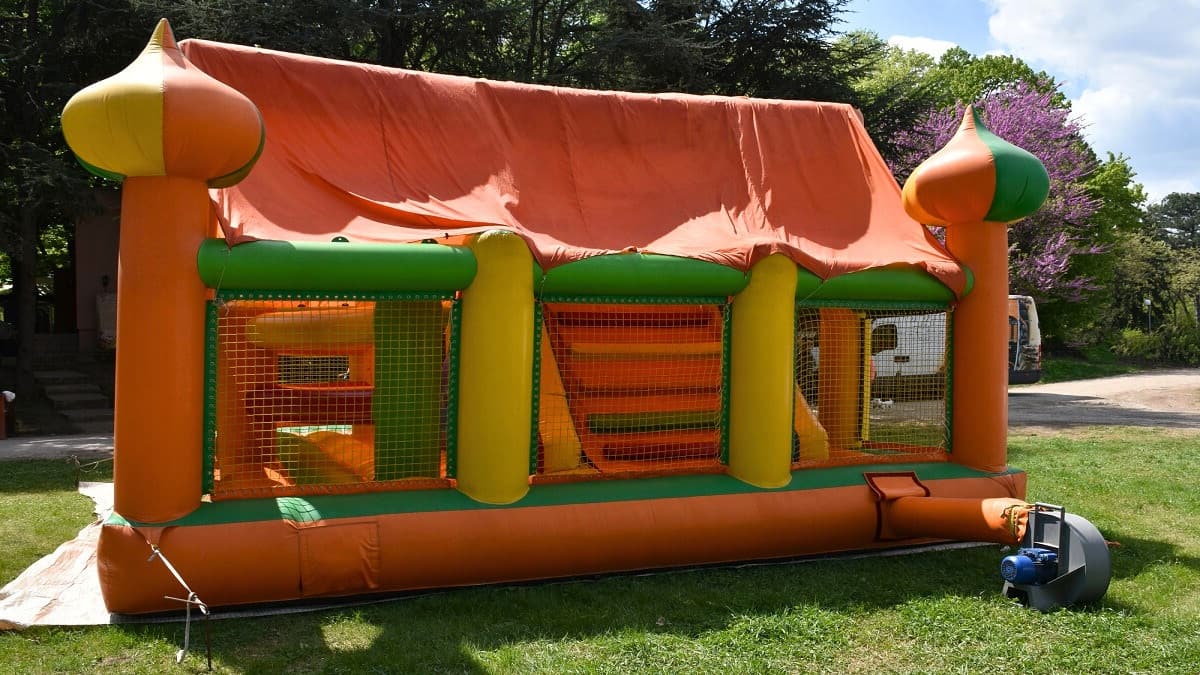 How to patch and repair a bounce house